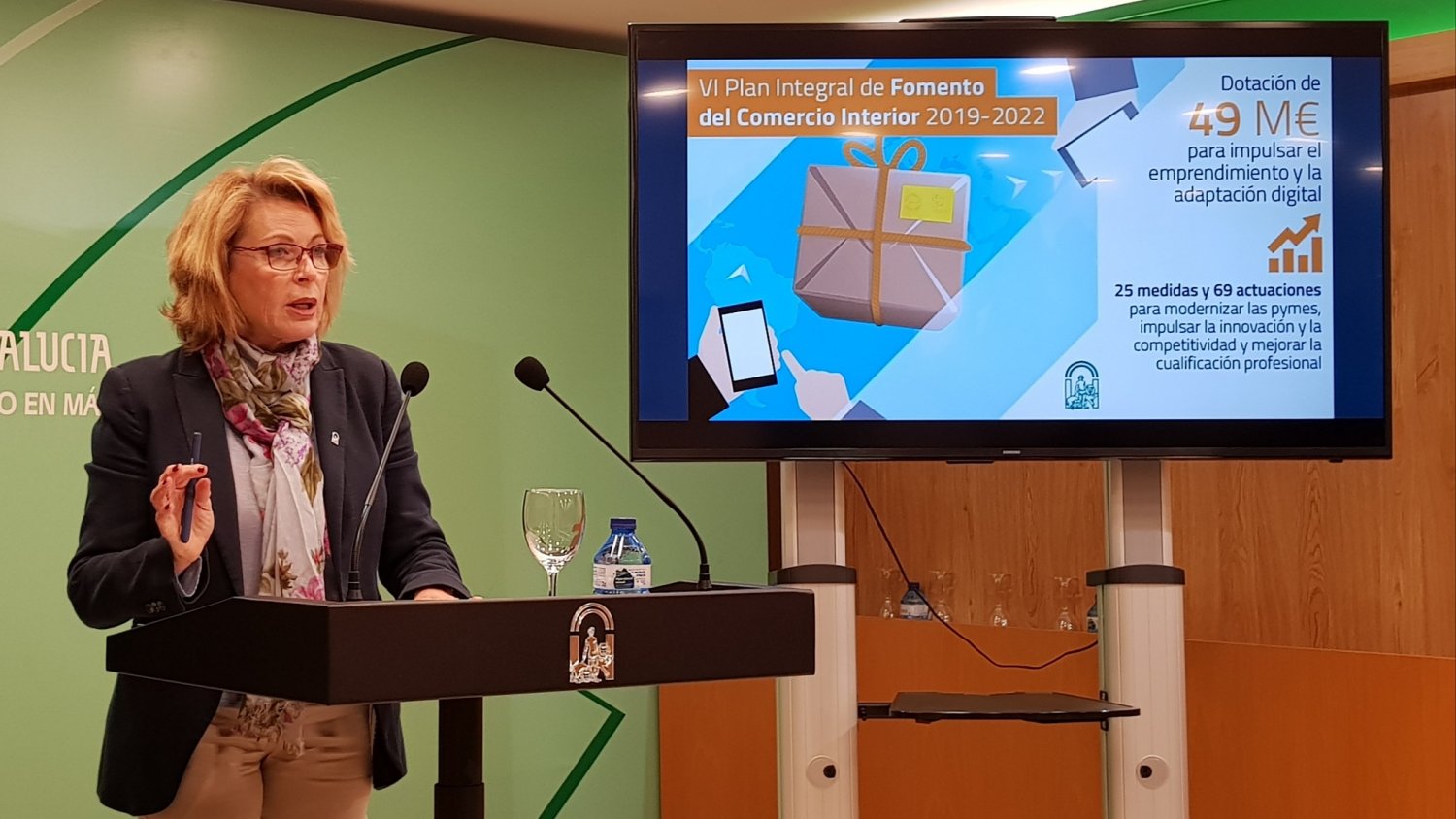 El Plan Integral de Fomento del Comercio Interior incidirá en más de 27.000 empresas de Málaga