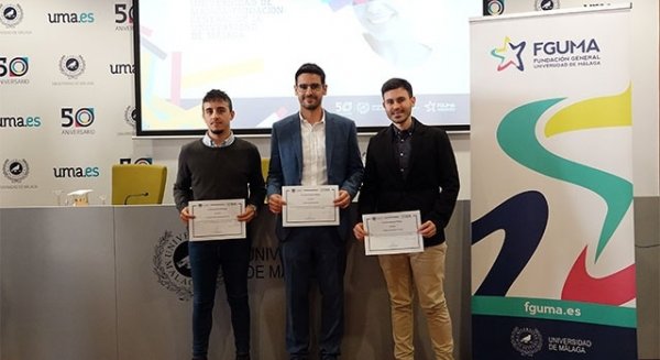 UMA.- La Universidad reconoce e impulsa la carrera de cinco jóvenes científicos