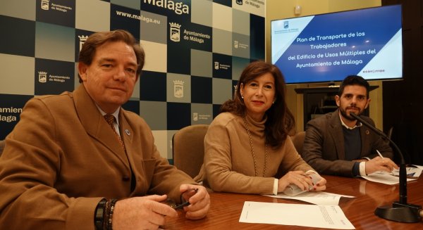 El Ayuntamiento desarrolla el I Plan de Transporte de Trabajadores del edificio de Usos Múltiples de Málaga