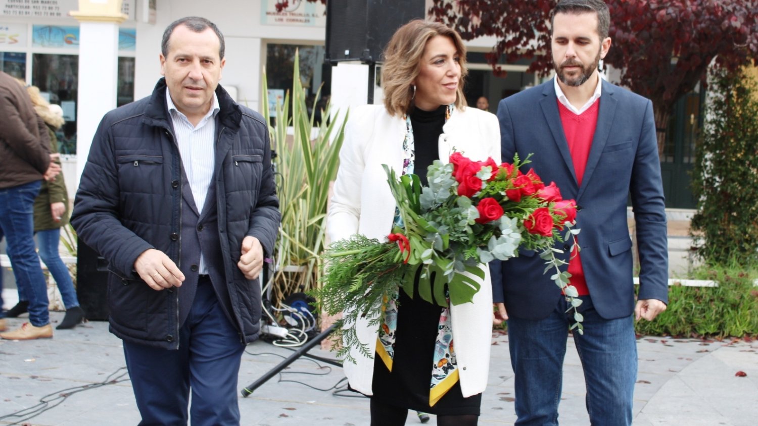 Susana Díaz indica que con el 4D se mantiene 
