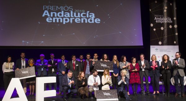 Unicaja Banco participa en la final regional de los Premios Andalucía Emprende, entregados hoy en Málaga