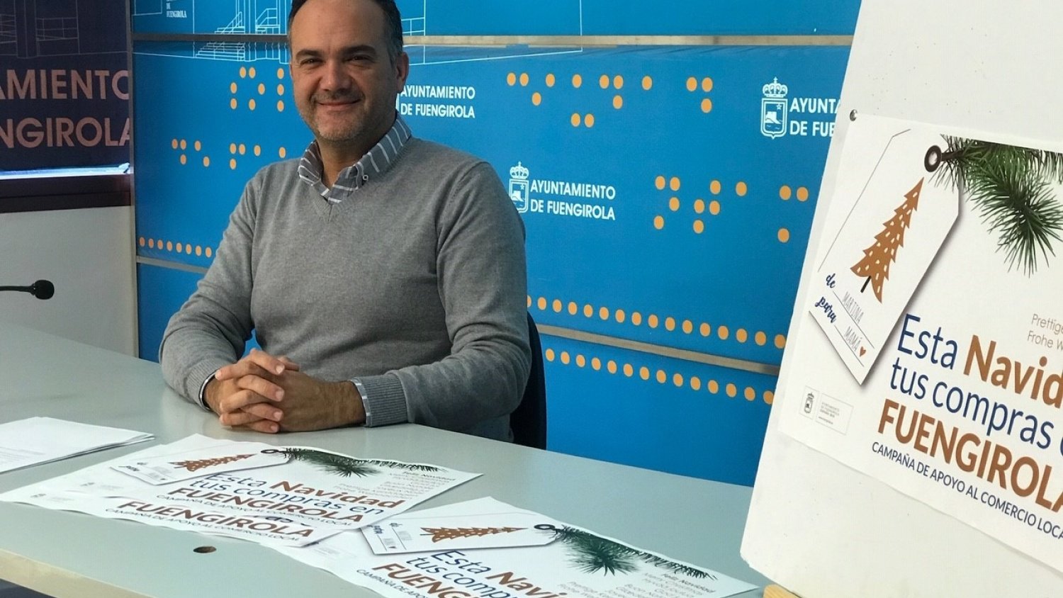 Fuengirola pone en marcha una campaña para apoyar al comercio local en Navidad