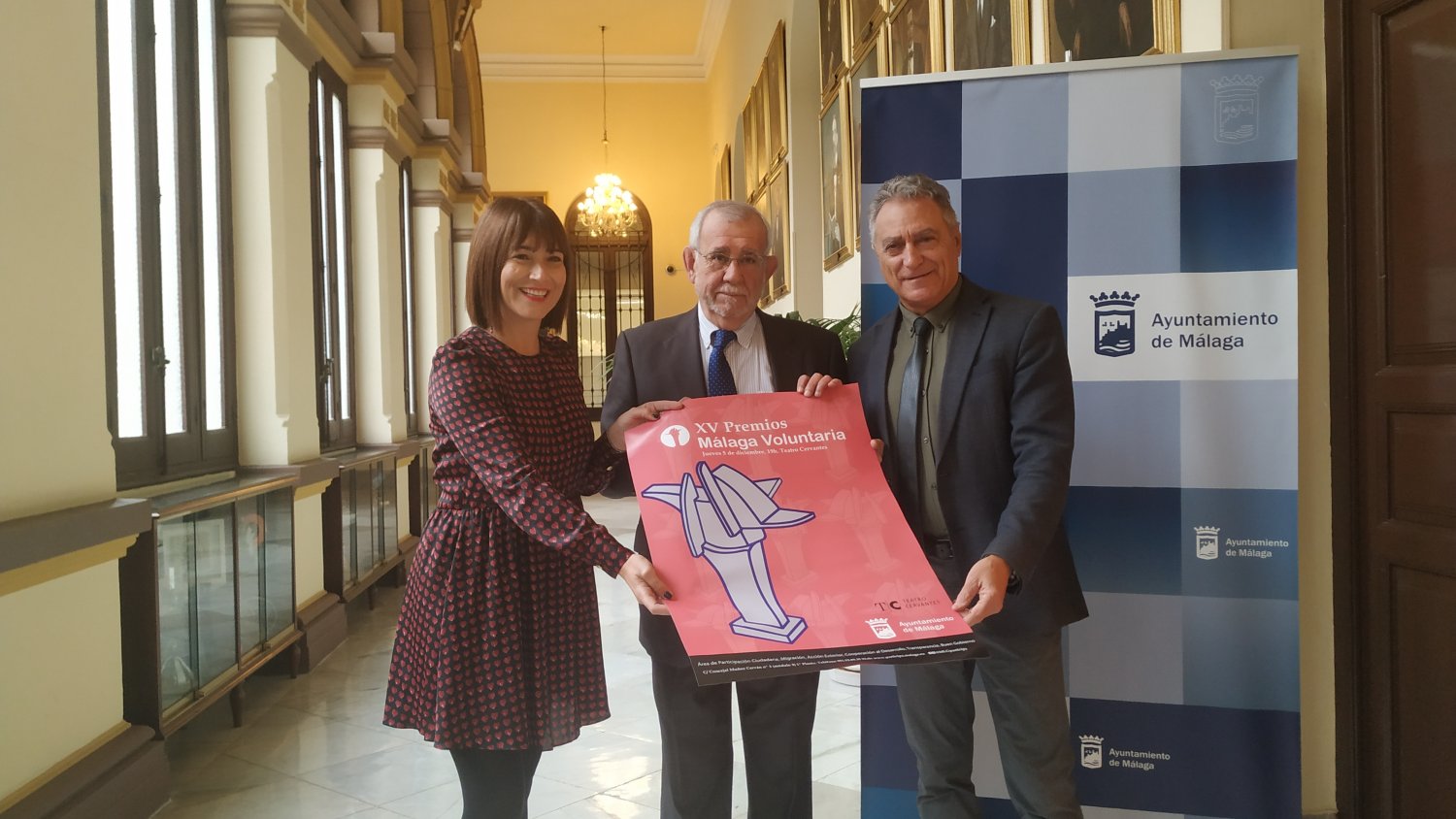 Málaga homenajea a las personas voluntarias por 