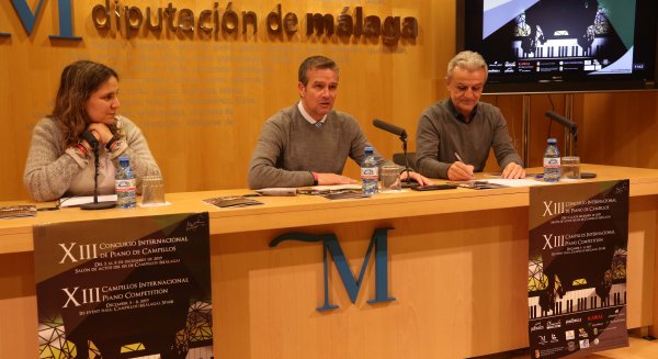 El XIII Concurso Internacional de Piano de Campillos reúne a 45 pianistas de 16 países del cinco al ocho de diciembre