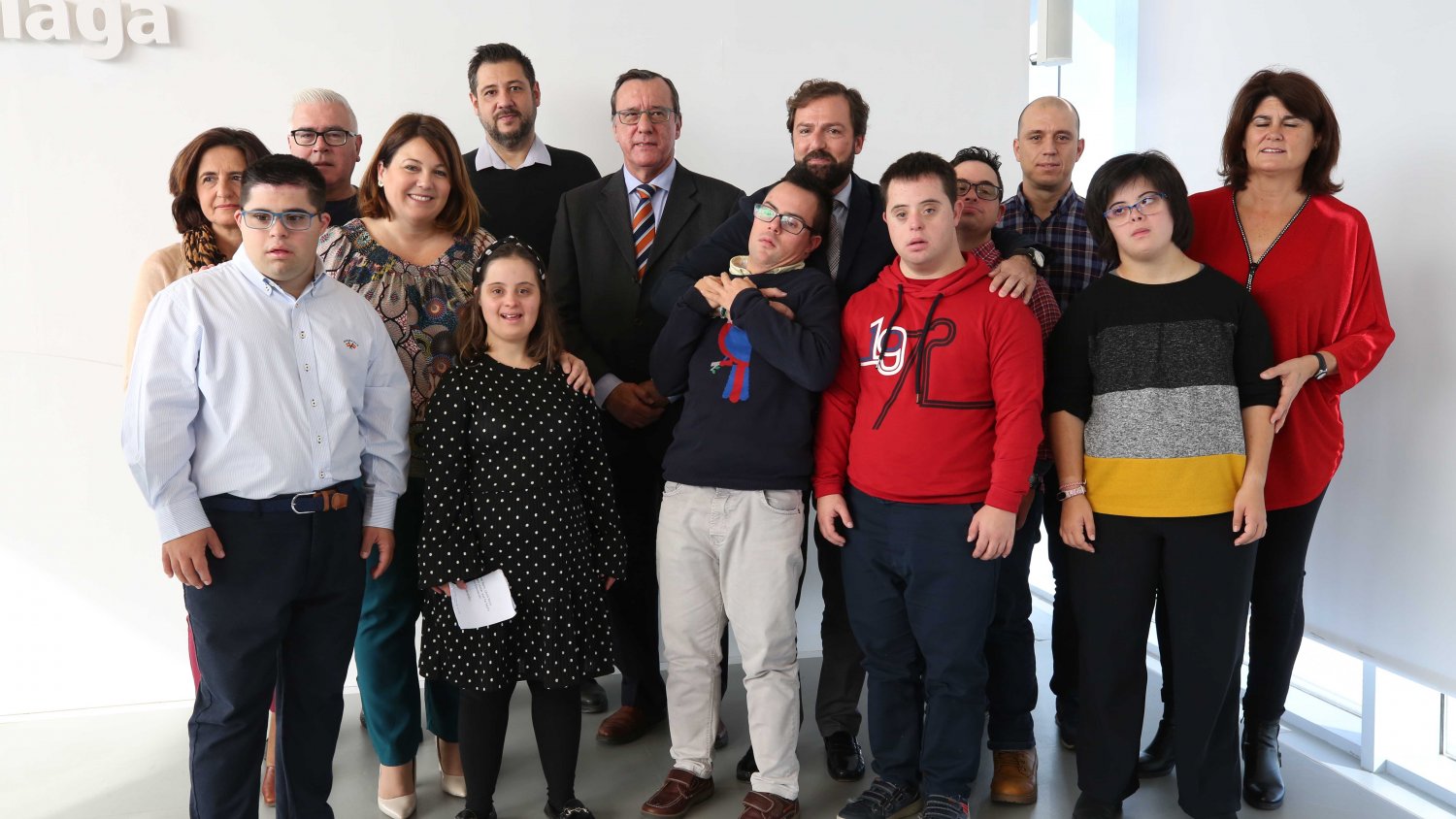 La Diputación integrará a once personas con Síndrome de Down para que realicen prácticas formativas