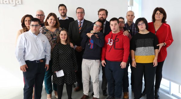 La Diputación integrará a once personas con Síndrome de Down para que realicen prácticas formativas
