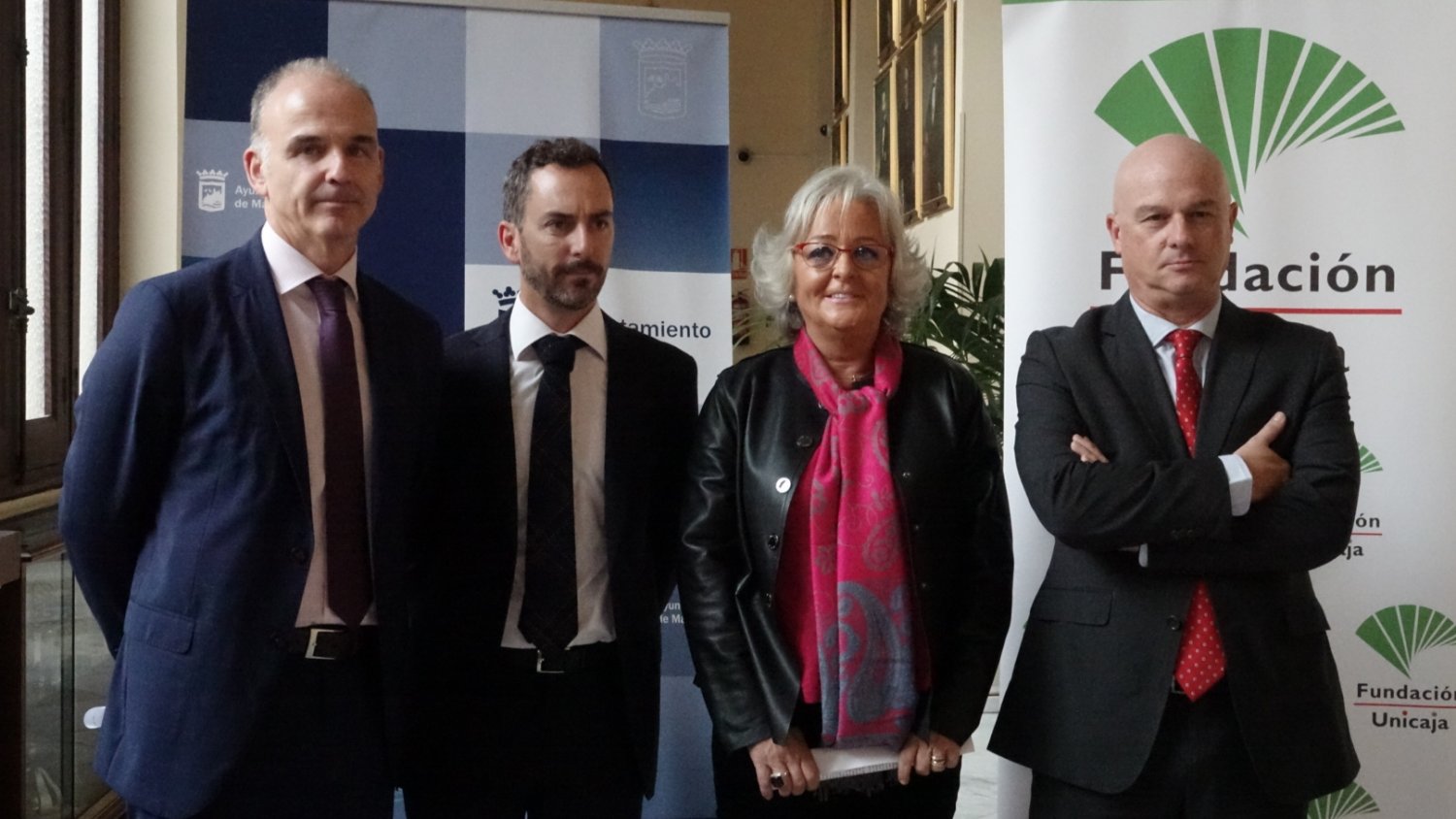 Málaga completa sus espectáculos de Navidad con la proyección 