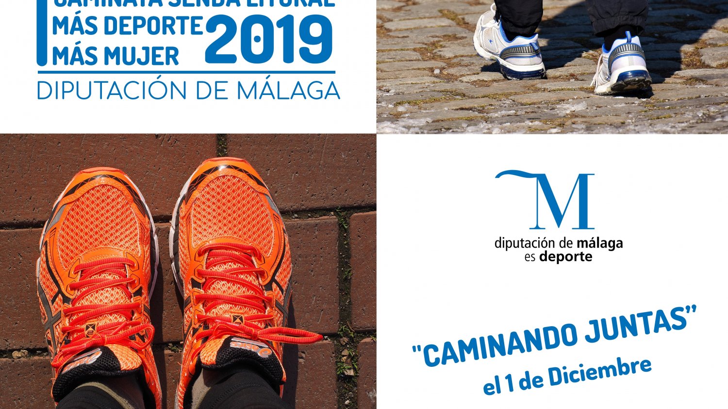 La I Marcha 'Caminando Juntas' +deporte+mujer será el domingo 1 de diciembre en Málaga capital
