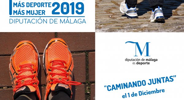 La I Marcha 'Caminando Juntas' +deporte+mujer será el domingo 1 de diciembre en Málaga capital