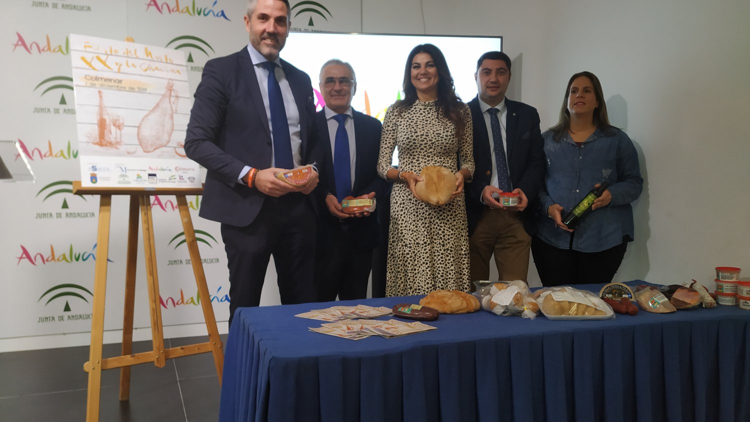 Maldonado presenta la XX Fiesta del mosto y la chacina de Colmenar como una ocasión para 