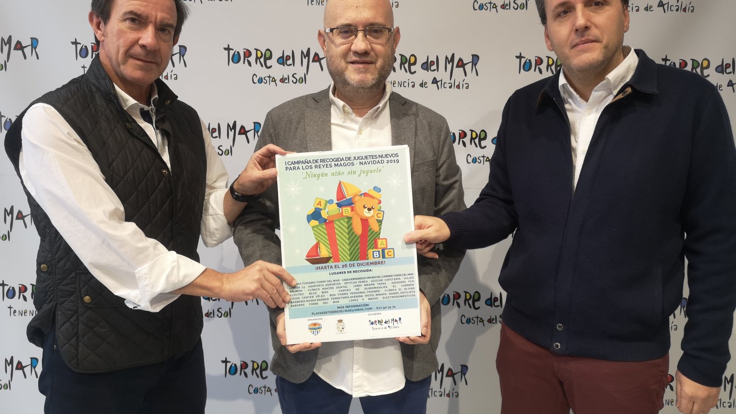 Vélez-Málaga se une a la campaña solidaria 'Ningún niño sin juguete'