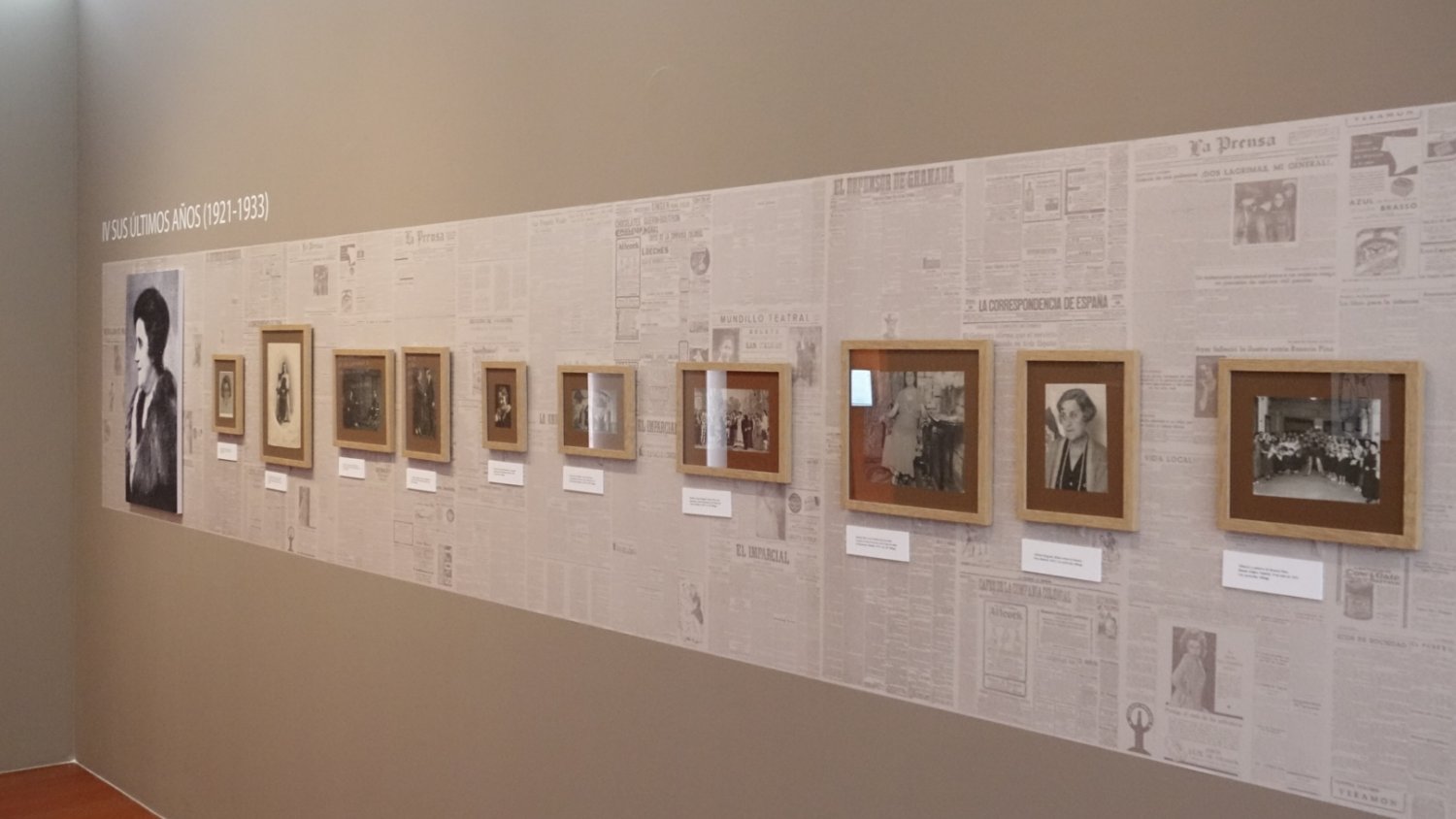 El MUPAM clausura mañana el ciclo de conferencias paralelo a la exposición 'Rosario Pino. Paraíso y ocaso de una actriz'