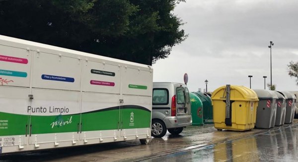 Fuengirola traslada temporalmente el Punto Limpio del Recinto Ferial a la calle San José