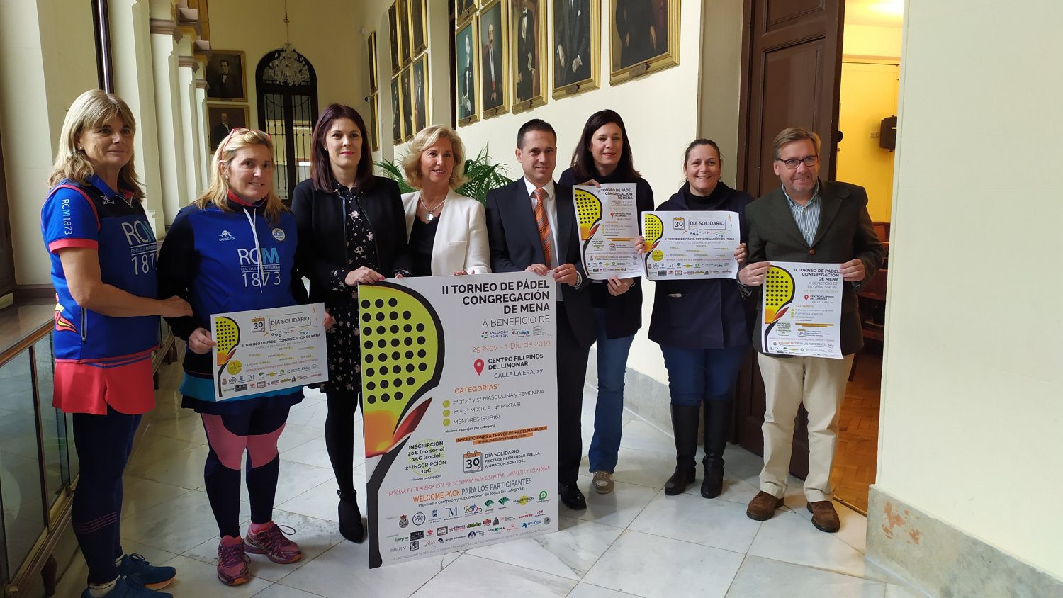 Noelia Losada presenta el II Torneo de Pádel Benéfico como una 