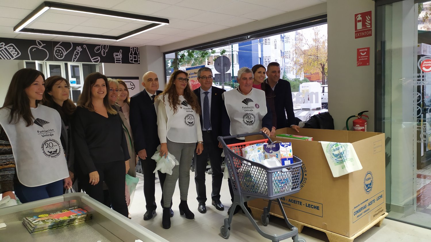 Bancosol inaugura su gran Recogida de Alimentos que se celebra del 22 al 23 de noviembre en Málaga