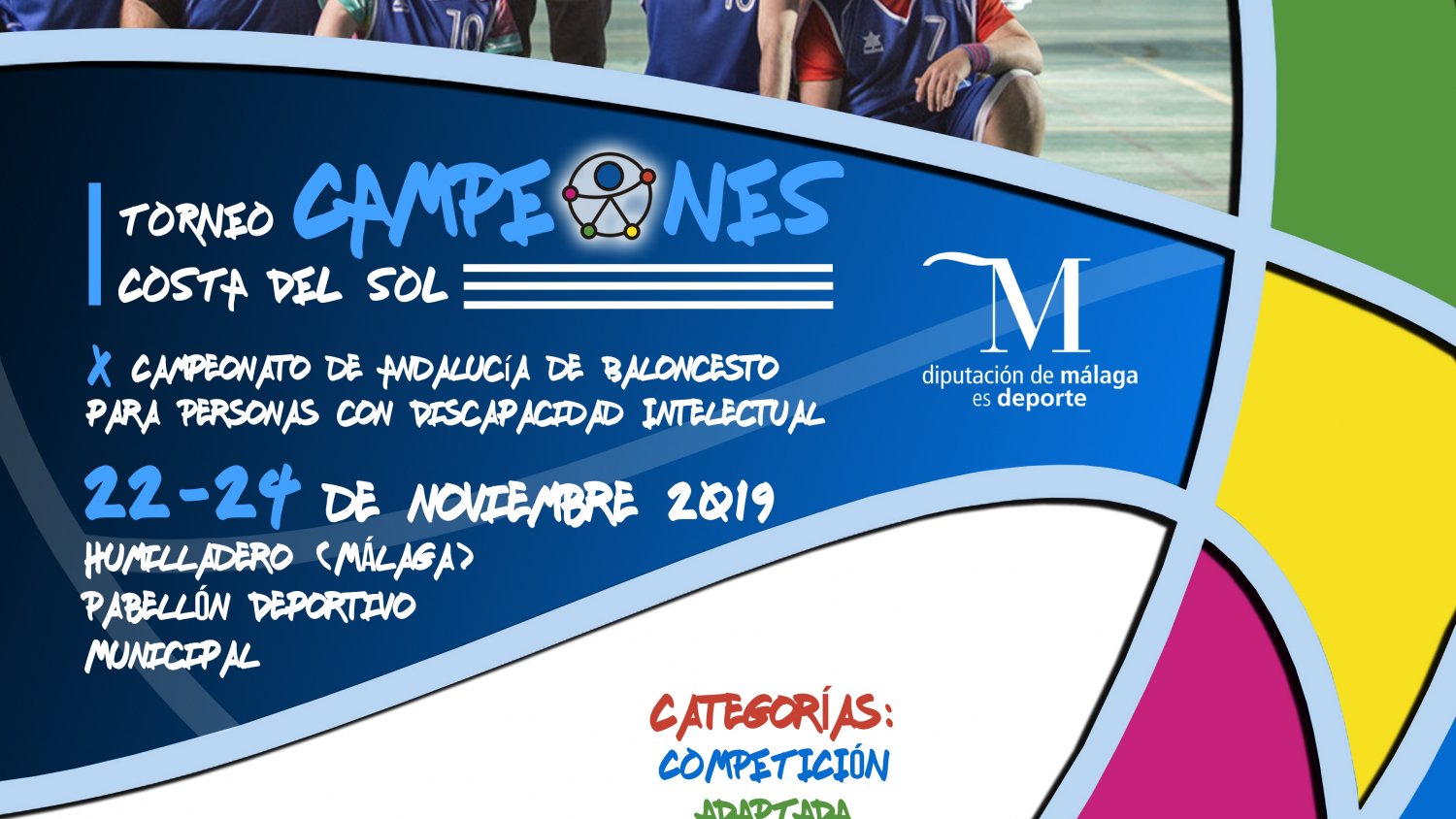 El I Torneo de Baloncesto Campeones de la Diputación de Málaga se celebra este fin de semana en Humilladero