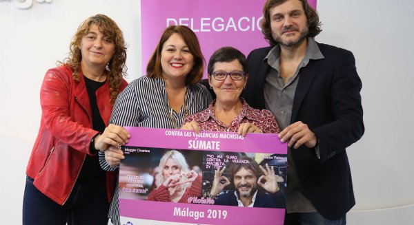 Actores malagueños protagonizan una campaña de sensibilización contra la violencia machista