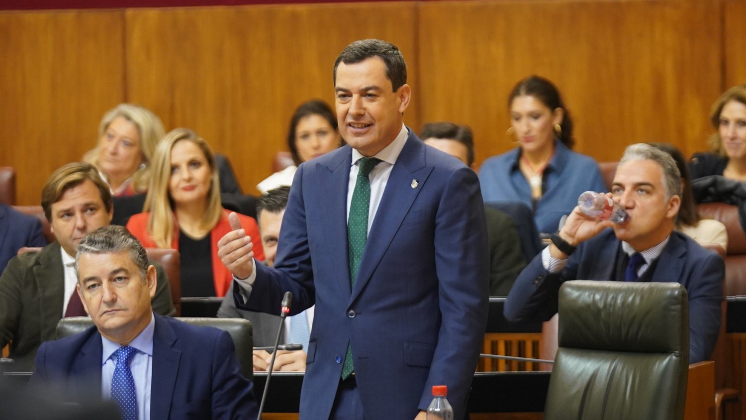 Moreno indica que las políticas reformistas están dirigidas a construir una Andalucía más cohesionada