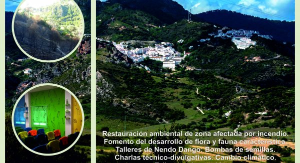 Diputación y Fundación Unicaja contribuyen a la restauración ambiental del entorno del vertedero de Casares