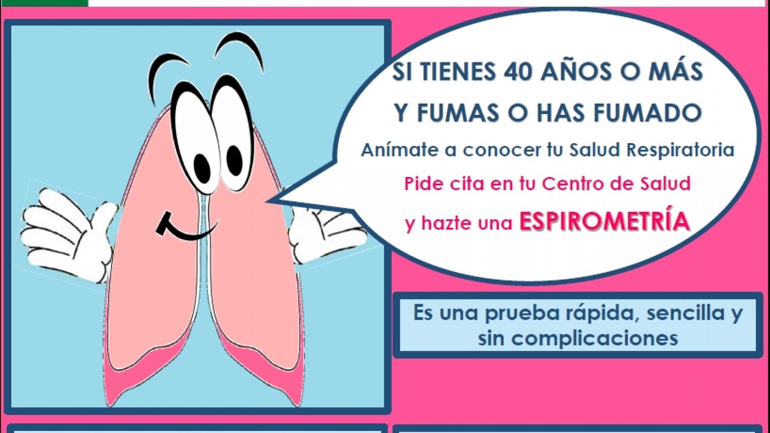 El Distrito de Atención Primaria Costa del Sol organiza una semana de prevención de enfermedades respiratorias