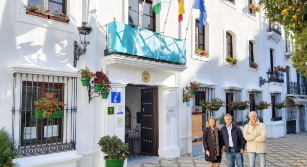 Estepona ejecuta nuevas actuaciones en Casa de Las Tejerinas para reforzarla como espacio expositivo