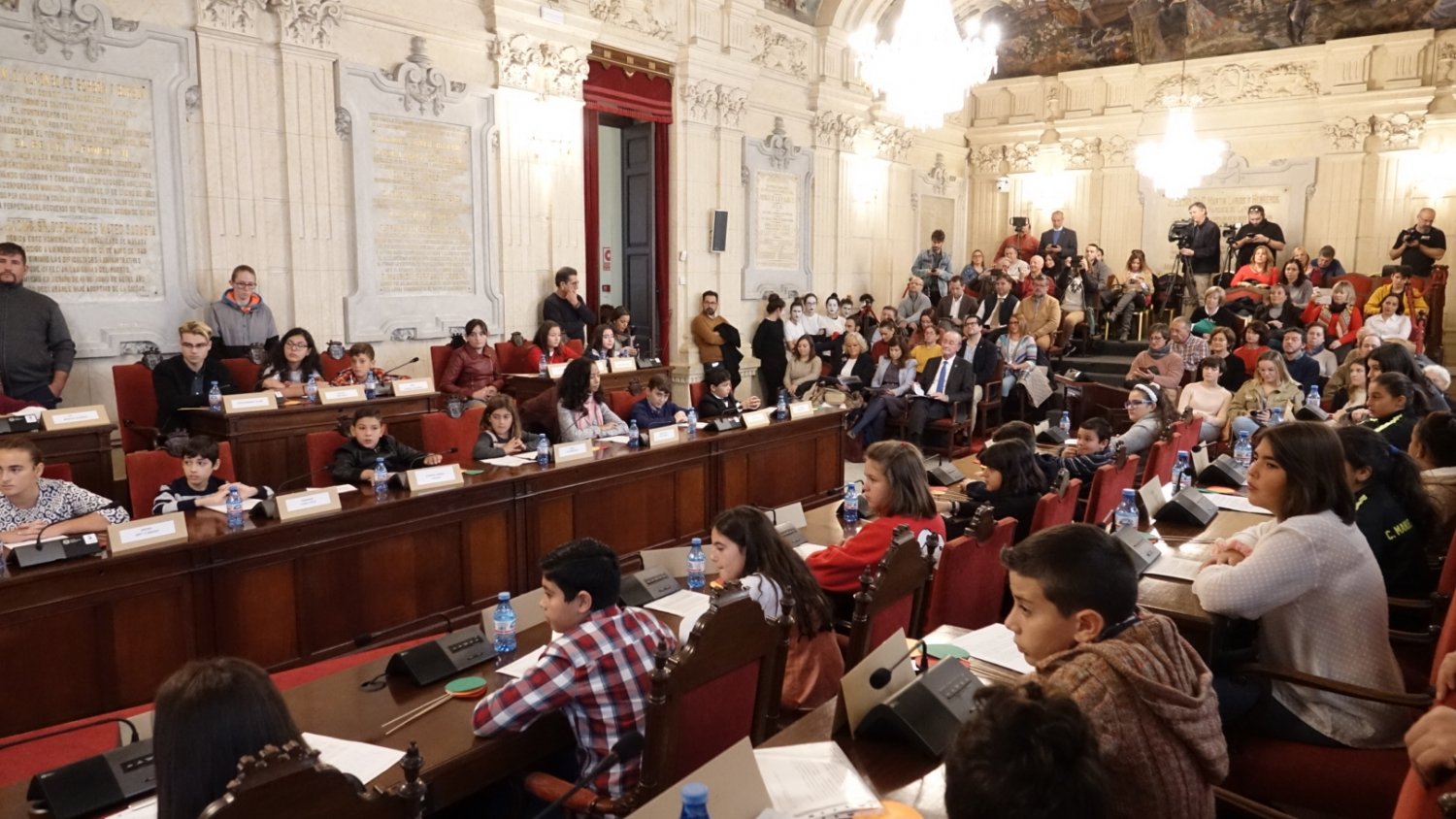 Málaga acoge el XXV Pleno Infantil Municipal para fomentar la participación ciudadana en los menores