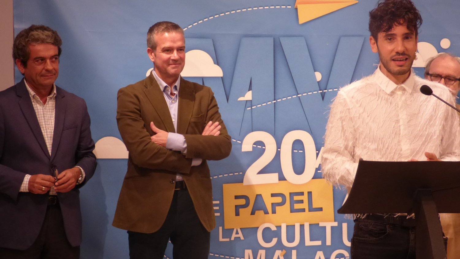 El escritor Ángelo Néstore, galardonado con el XX Premio Internacional de Poesía Emilio Prados