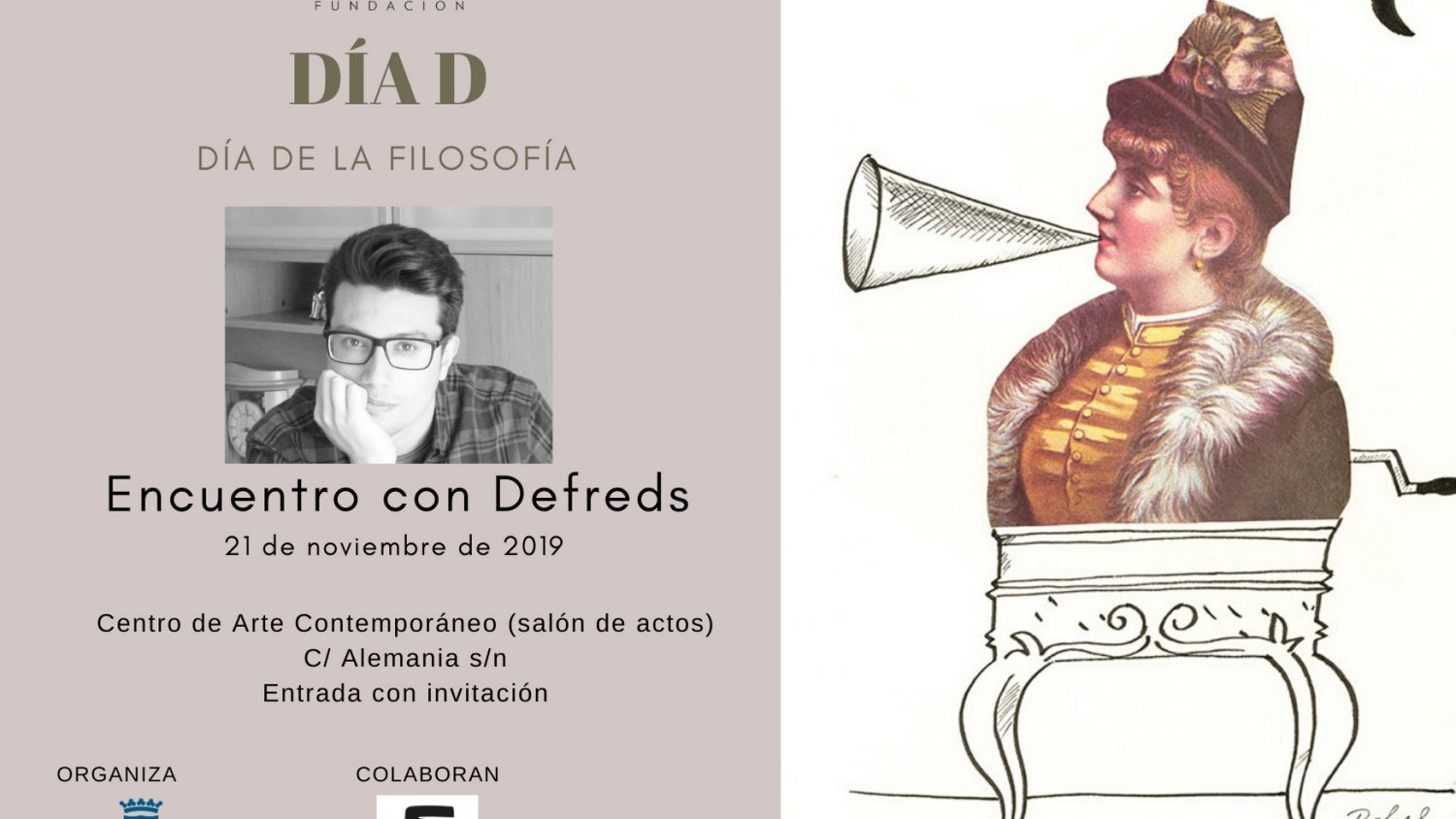 Defreds visitará el 21 de noviembre la Fundación Rafael Pérez Estrada dentro del ciclo 
