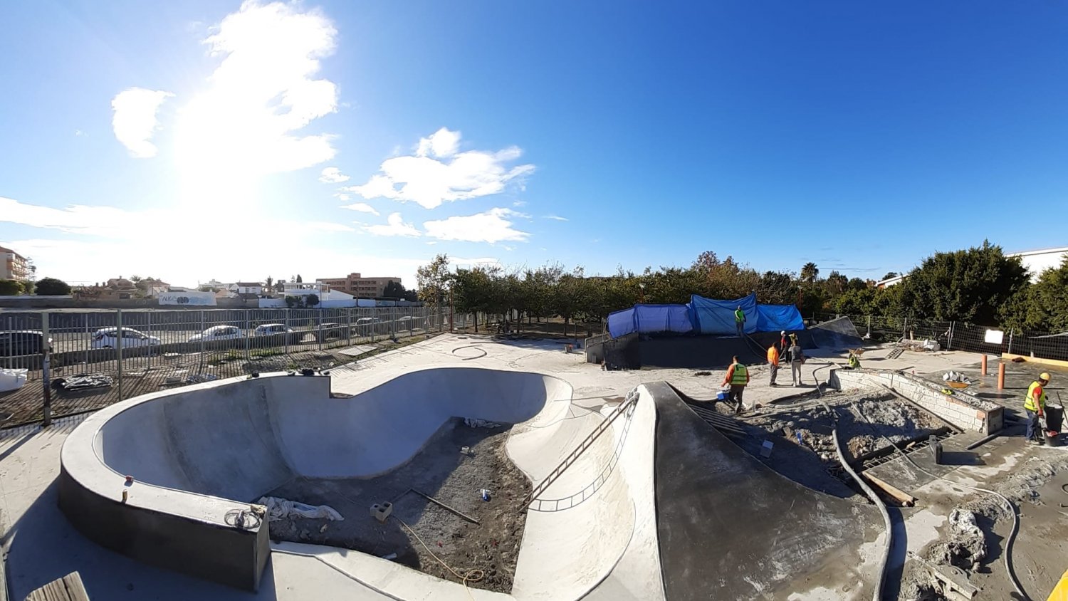 El nuevo Skatepark de Rincón de la Victoria permitirá celebrar competiciones deportivas internacionales