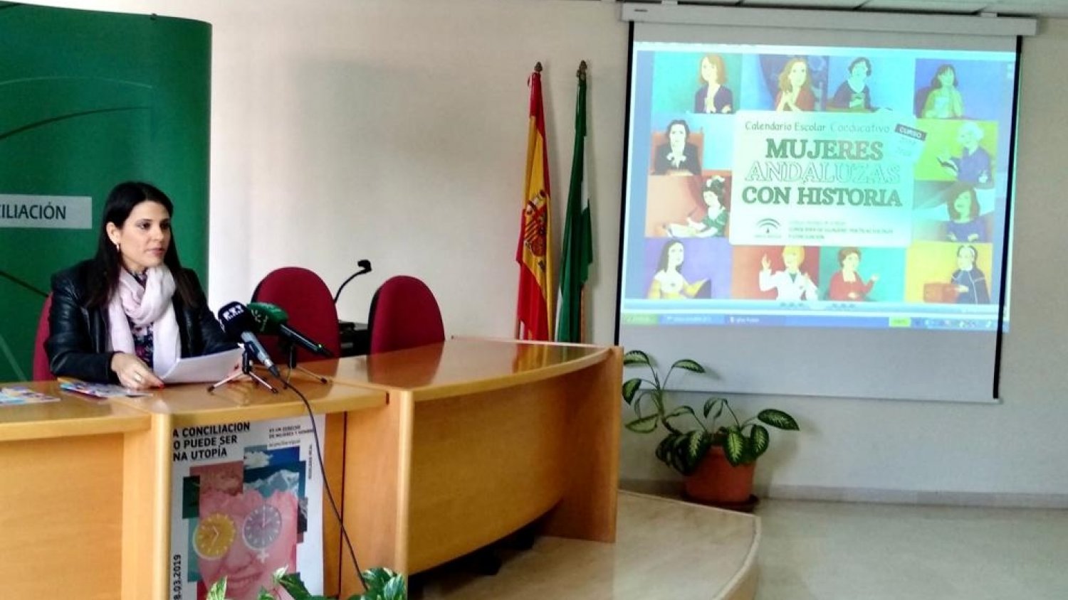 12 mujeres andaluzas referentes protagonizan el calendario coeducativo del IAM para este curso