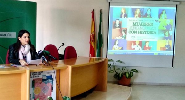 12 mujeres andaluzas referentes protagonizan el calendario coeducativo del IAM para este curso