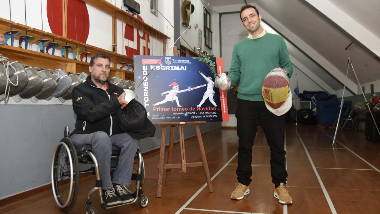 Torremolinos celebra este sábado el primer torneo de Navidad de esgrima