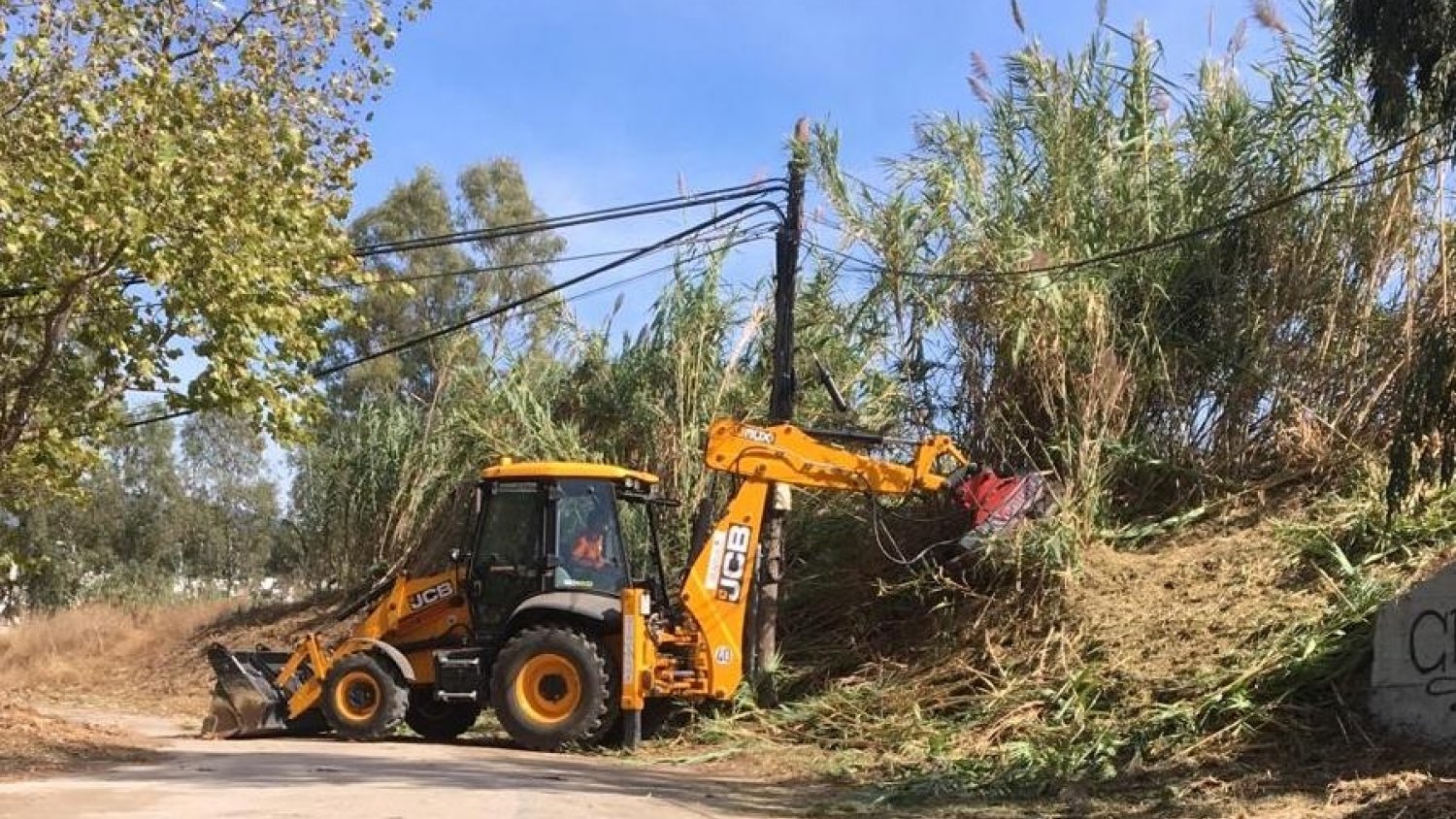 Estepona amplía el plan especial de desbroce y poda a seis arroyos del extrarradio