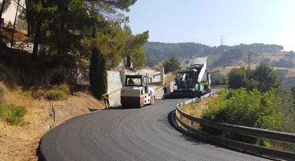 La Diputación concluye las obras de reparación de daños por temporales en cuatro carreteras