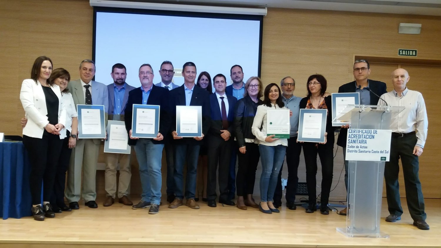 7 unidades del Distrito Costa del Sol reciben la certificación de la Agencia de Calidad Sanitaria de Andalucía