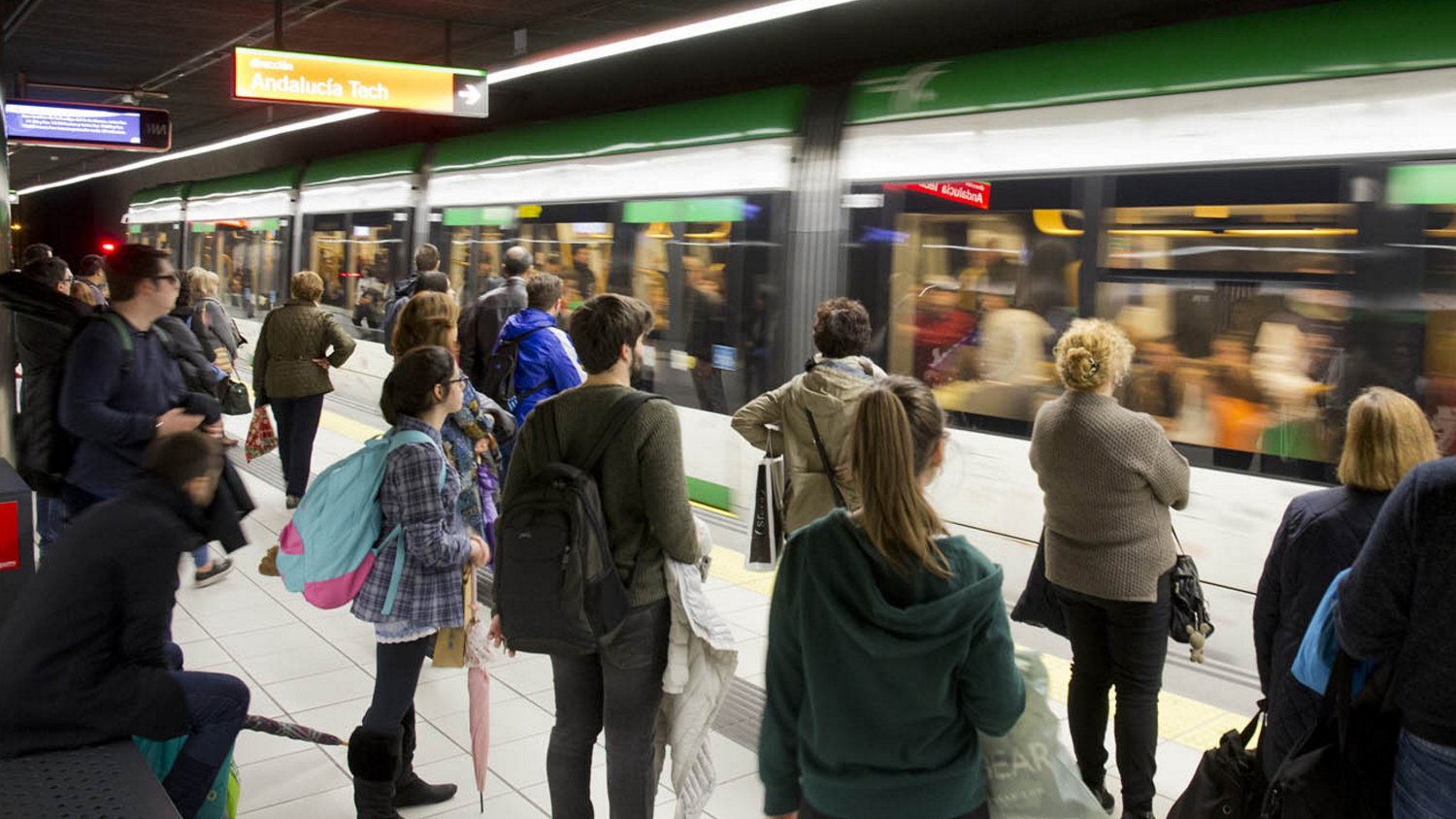 Metro de Málaga bate su récord mensual desde su inauguración con 728.590 viajeros en octubre