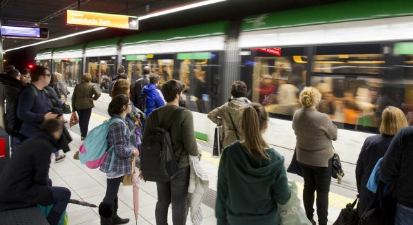 Metro de Málaga bate su récord mensual desde su inauguración con 728.590 viajeros en octubre