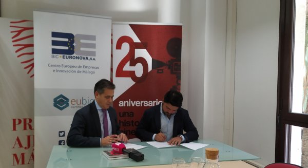 AJE Málaga le ofrece a las empresas de Brico Nova seis meses de cuota gratuita