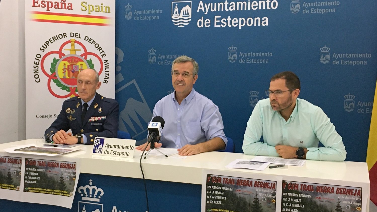 Estepona celebra el V Trail Sierra Bermeja, que acoge el I Campeonato Nacional Militar de Carreras en Montaña