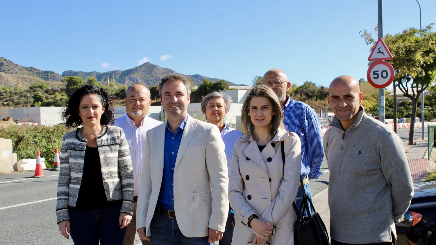Guillermo Díaz critica a PP y PSOE por su gestión con la depuradora de Nerja