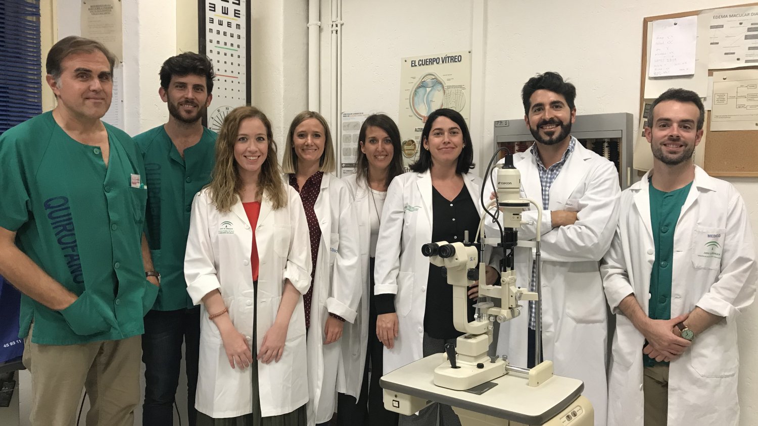 El 30% de la Unidad de Oftalmología del Hospital Regional de Málaga cuenta con el título de reconocimiento internacional FEBO
