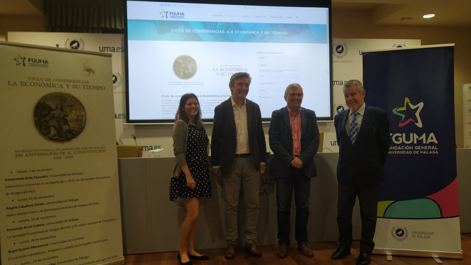 La Sociedad Económica celebra su 230 aniversario con el ciclo 