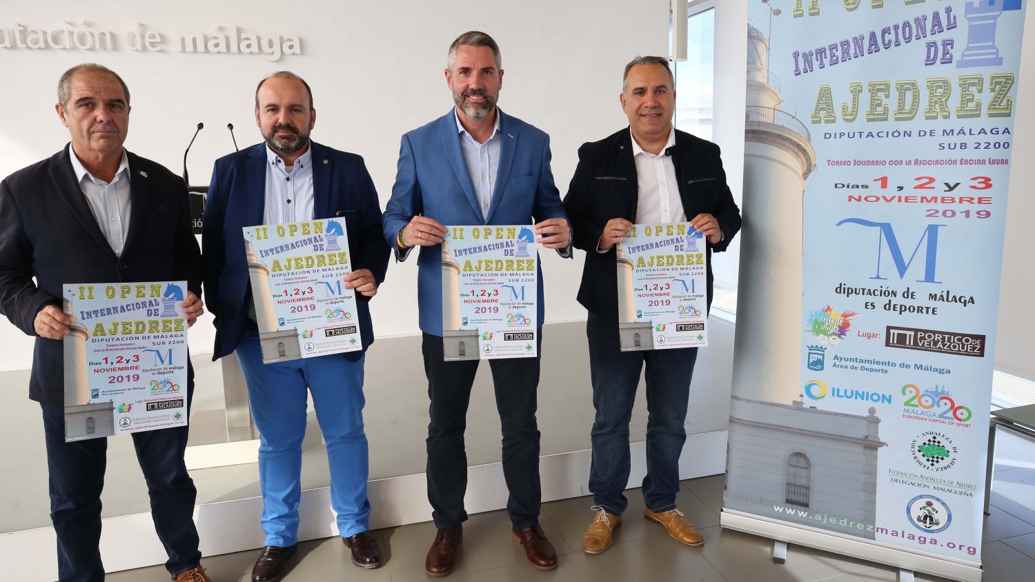 El II Open Internacional de Ajedrez 'Diputación de Málaga' se celebrará del 1 al 3 de noviembre