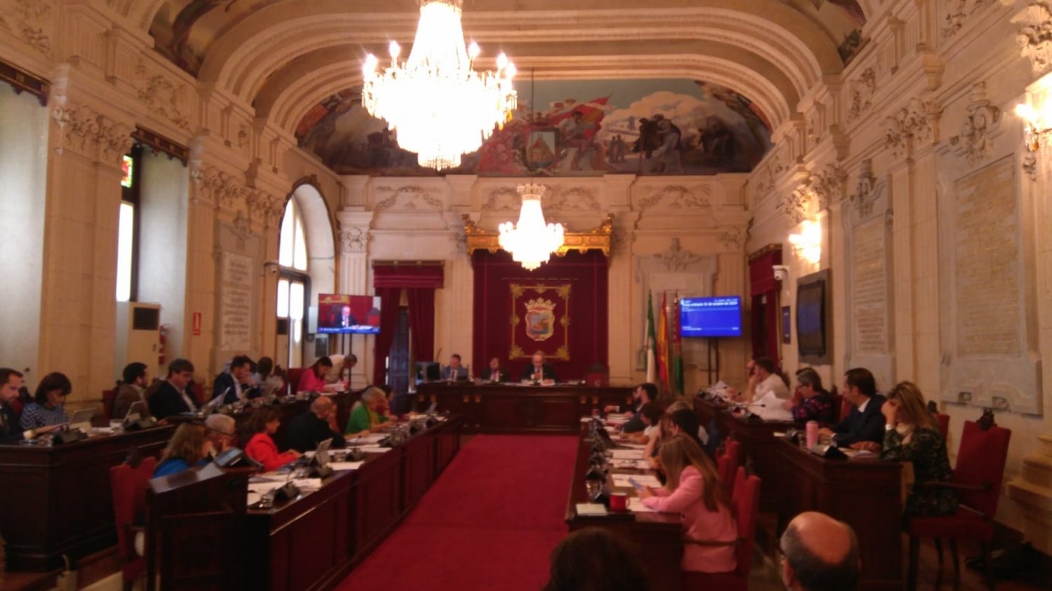 PP y Cs tumban en el pleno la propuesta de la oposición en el caso Promálaga