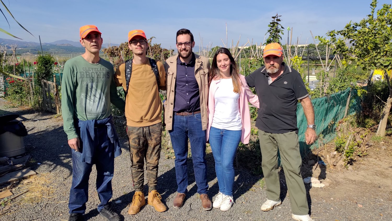 Servicios Sociales de Vélez habilita 'Huertos Ecológicos' para usuarios del centro de drogodependencia