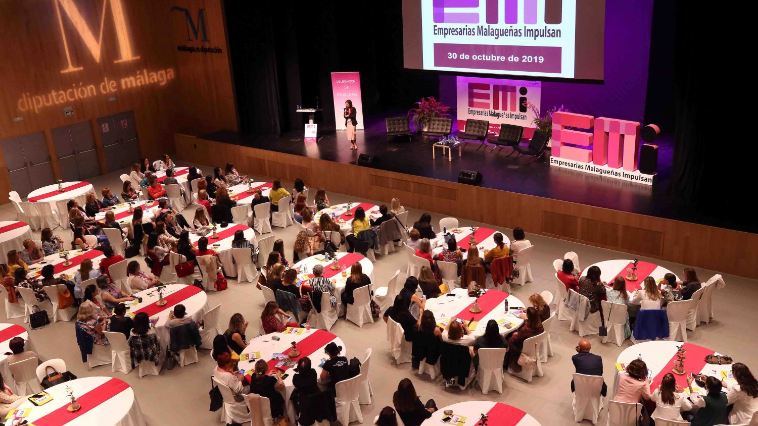 La III edición de EMI reúne en la Diputación de Málaga a 220 empresarias y emprendedoras
