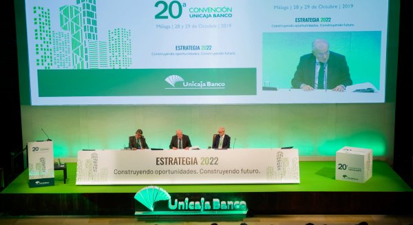 Unicaja Banco analiza en su 20 Convención el posicionamiento global de la entidad y las líneas estratégicas