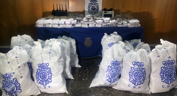Desarticulada una de las mayores organizaciones de distribución de hachís por toda España