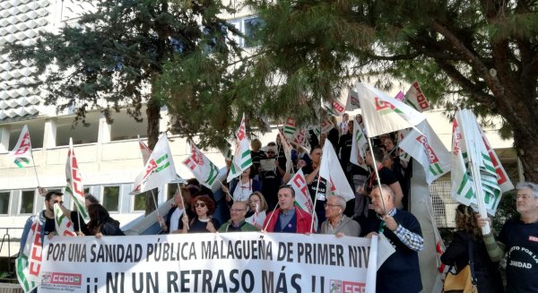 CCOO critica al SAS por la falta de personal en los hospitales y centros de salud de Málaga