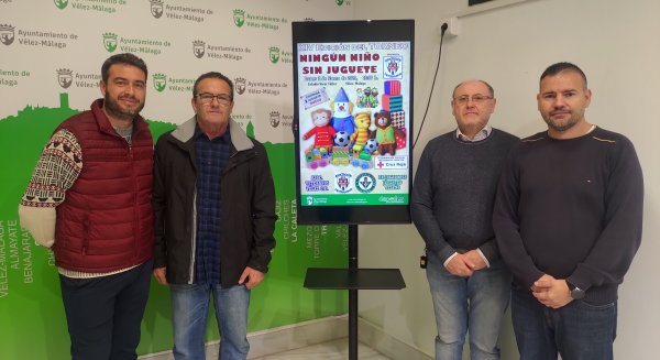 Vélez-Málaga presenta la XIV edición del Torneo 'Ningún Niño Sin Juguete'